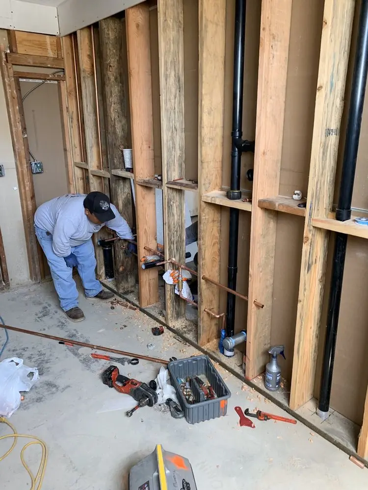 Commercial rough-in plumbing for Water Heater Replacement in Bradley Gardens